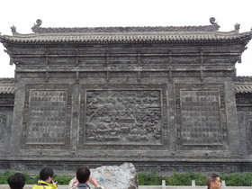 青海省観光＠丹噶尔古城（タンガール古城）の壁のある場所