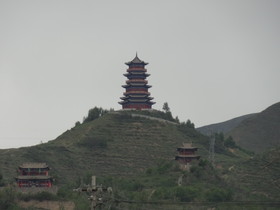中国旅行記＠青海省観光編、丹噶尔古城（タンガール古城）で見た寺と塔