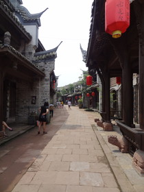 黄龍渓(黄龙溪)観光旅行編＠1700年以上続くという古鎮の街並