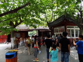 成都観光旅行編＠昭覚寺と成都動物園を結ぶ出入口