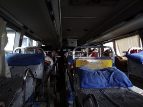 中国の寝台バス情報＠中国の寝台バスの内部