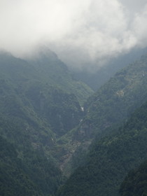 中国旅行記＠大理観光、蒼山と滝、雲の風景