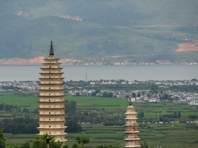 中国旅行記＠大理観光、崇聖寺の三塔