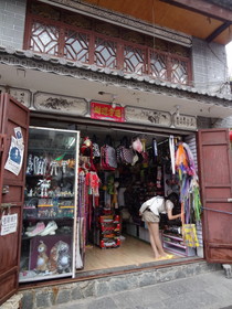 中国旅行記＠大理観光、大理古城のお洒落な雑貨屋