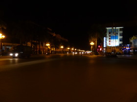 雲南旅行記、瑞麗観光＠南卯街の東側の夜景
