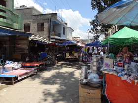 中国旅行記番外、国境の町、ミャンマーのMuse(ムセ、ミューズ)観光編＠屋台街
