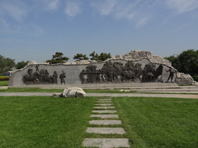 中国旅行記、北京観光編＠盧溝橋の彫刻