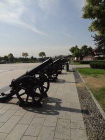 北京観光旅行記＠盧溝橋にある清朝の大砲
