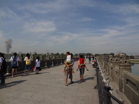 中国旅行記、北京観光編＠盧溝橋の風景