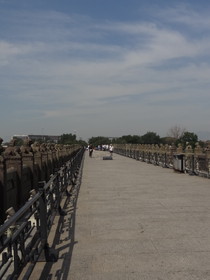 北京観光旅行記＠盧溝橋の橋の上
