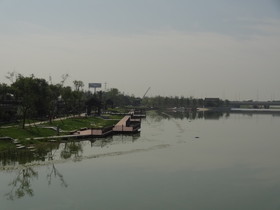 北京観光旅行記＠盧溝橋の湖畔に広がる緑堤公園