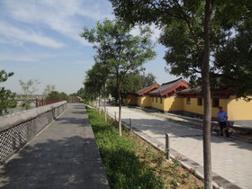 中国旅行記、北京観光編＠永定河の河畔を散歩
