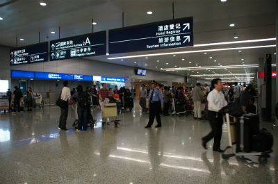 とまとじゅーす的中国旅行記＠夜の上海蒲東国際空港