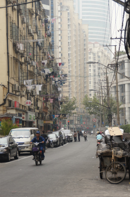 とまとじゅーす的中国旅行記＠上海の南京歩行街、漢口路付近の風景