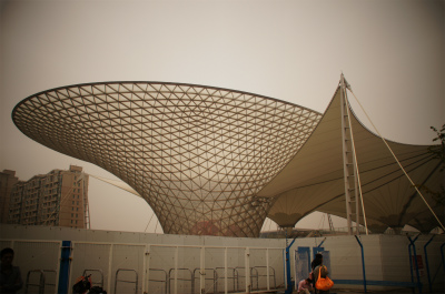 上海観光旅行記＠万博会場跡地のパビリオン、世界軸