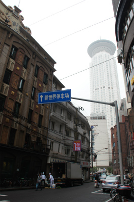 とまとじゅーす的中国旅行記＠上海の人民広場付近の風景