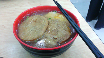 上海観光旅行記＠滞在記、ほぼ毎日食べているのがこの素鶏麺！