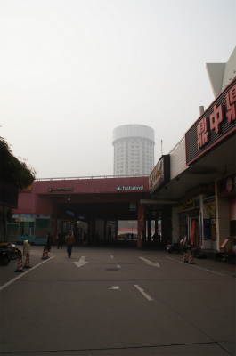 とまとじゅーす的中国旅行記＠上海観光、上海体育館付近の風景