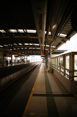 とまとじゅーす的中国旅行記＠上海の地下鉄3号線、淞濱路駅