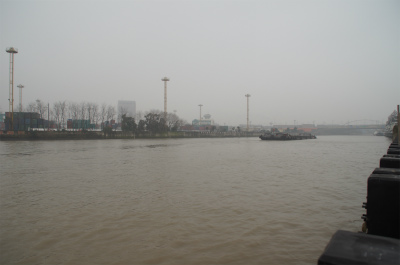 とまとじゅーす的中国旅行記＠上海の吴淞新城・吴淞渡口周辺と黄浦江の風景