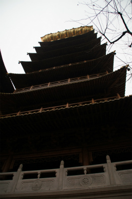 上海観光旅行記＠静安寺の塔