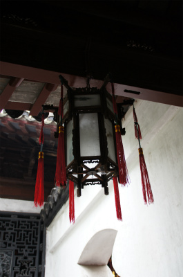 中国旅行記、上海観光＠豫園内にある回廊