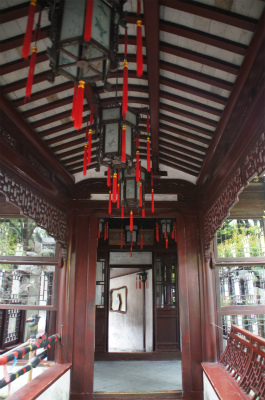 とまとじゅーす的中国旅行記、上海観光＠豫園の回廊