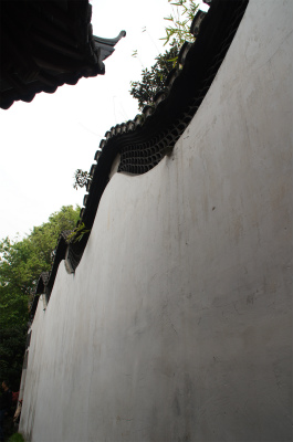 とまとじゅーす的中国旅行記、上海観光＠豫園の龍壁