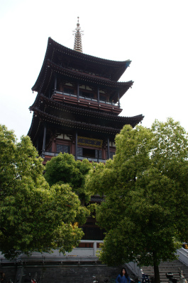 とまとじゅーす的中国旅行記、杭州観光編＠鼓楼付近、南宋時代に建立された望仙楼