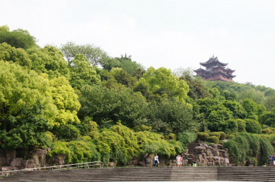 とまとじゅーす的中国旅行記、杭州観光編＠吴山（この付近の小山の総称）と城隍閣