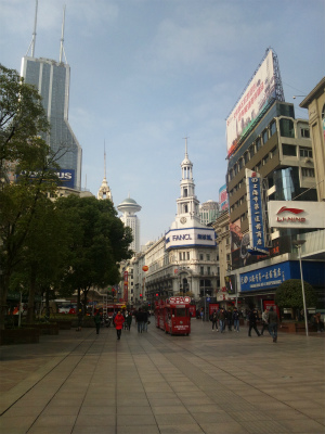 とまとじゅーす的中国旅行記＠上海観光・滞在日記。上海の南京東路