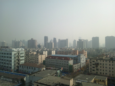 中国旅行記＠上海滞在記。上海の大気汚染がこの日も醜かった
