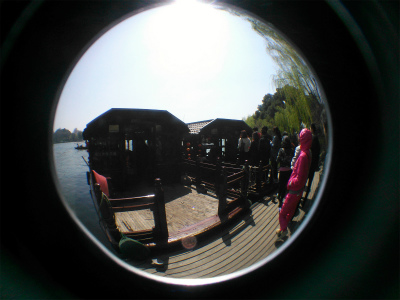 中国旅行記、杭州～紹興ツアー観光編＠杭州の西湖を遊覧船で観光