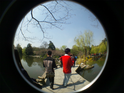 中国旅行記、杭州～紹興ツアー観光編＠杭州の西湖周辺の紅魚池
