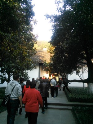 とまとじゅーす的中国旅行記、杭州～紹興ツアー観光編＠杭州、黄龍洞の風景