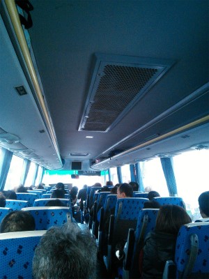 とまとじゅーす的中国旅行記、杭州～紹興ツアー観光編＠杭州から紹興へバスで出発