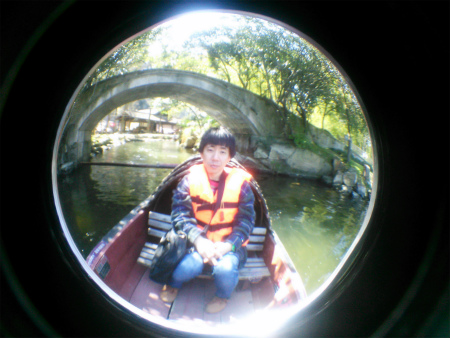 とまとじゅーす的中国旅行記、杭州～紹興ツアー観光編＠紹興観光のハイライト、東湖を観光。ボートに乗って東湖の風景を鑑賞する
