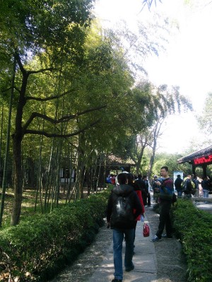 とまとじゅーす的中国旅行記、杭州～紹興ツアー観光編＠紹興観光、書道家の聖地、蘭亭を観光