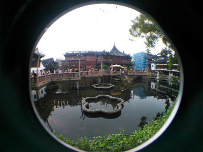 中国旅行記＠上海、豫園付近、九曲橋