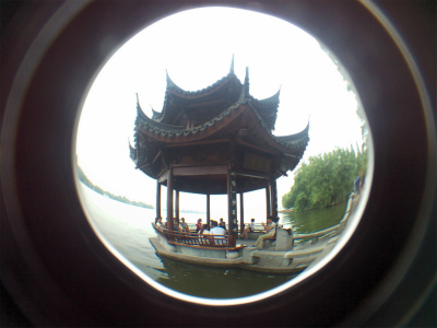 とまとじゅーす的中国旅行記＠杭州観光。西湖湖畔の夕影亭