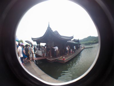 中国旅行記＠杭州観光。西湖の白堤