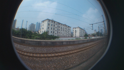 とまとじゅーす的中国旅行記＠無錫観光。上海駅から無錫へ列車で乗り鉄、車窓風景