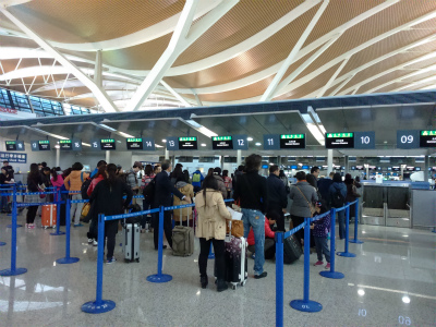 とまとじゅーす的中国旅行記＠上海浦東国際空港