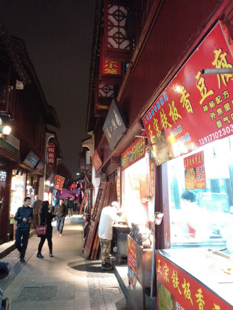 上海観光＠夜の七宝老街、七宝古鎮