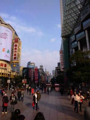 とまとじゅーす的中国旅行記＠上海観光・滞在とりあえず終了編、上海の南京東路