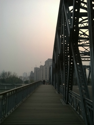 とまとじゅーす的中国旅行記＠上海観光・滞在とりあえず終了編、老上海、外灘散歩。外白渡橋