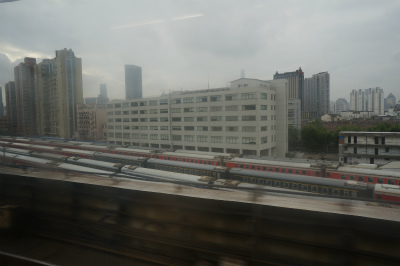 中国旅行記＠上海観光、地下鉄で上海市内へ移動