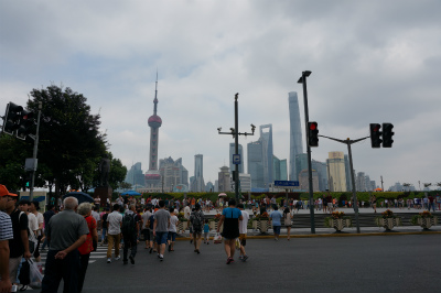 中国旅行記＠上海の南京東路と外灘観光というか散歩