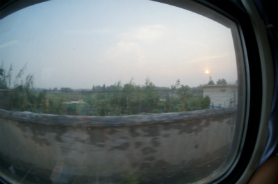 中国旅行記＠上海からトルファンへ列車に乗り鉄旅行、車窓風景