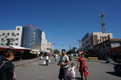 新疆ウイグル自治区観光旅行記＠トルファン（吐魯番）の大河沿鎮の街を散歩
